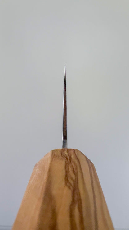 Toshitaka Damask Santoku 180 mm blad