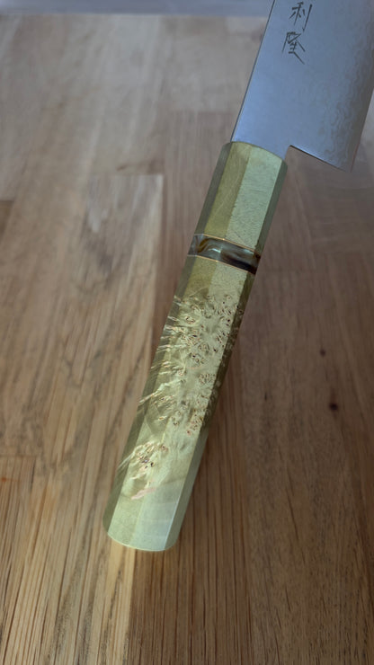 Toshitaka Damask Santoku 180 mm